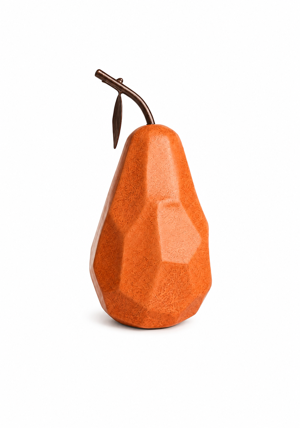 Geometric Pear Sculpture