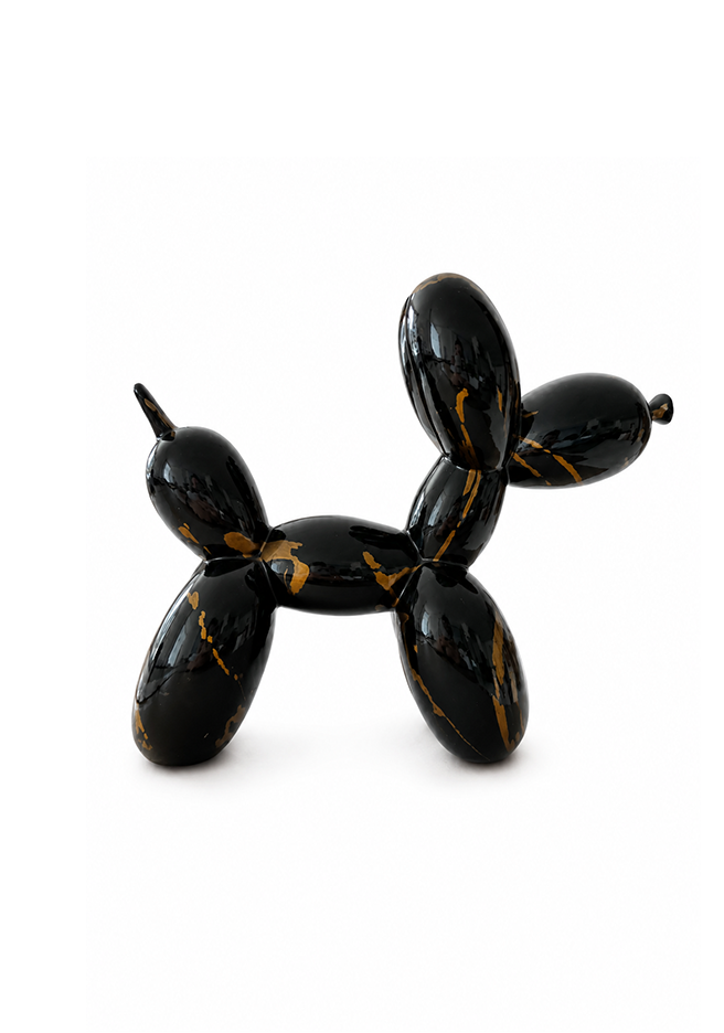 Prismatic Balloon Dog Sculpture