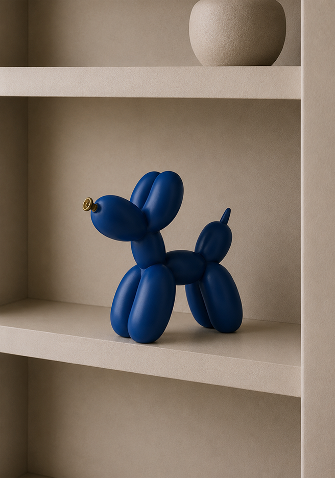 Pop Balloon Dog Sculpture
