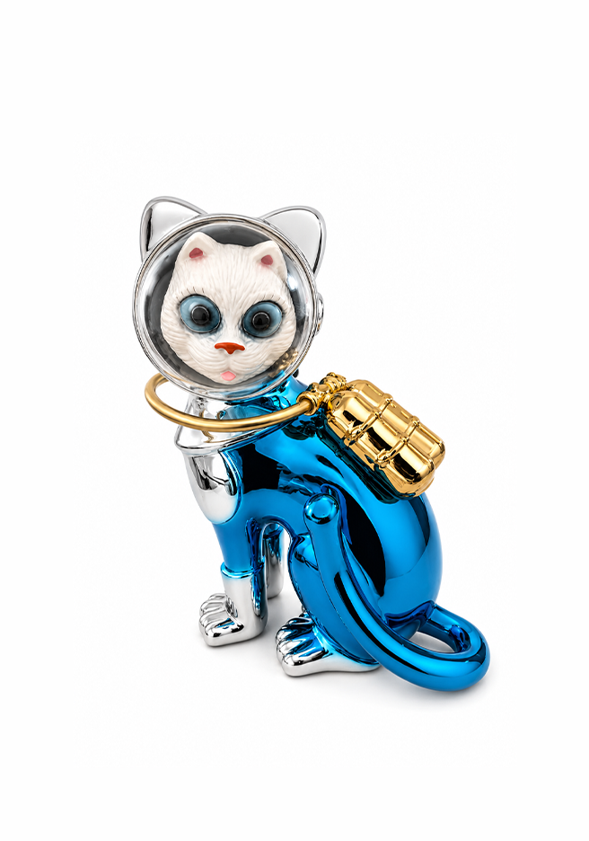 Astronaut Cat Sculpture