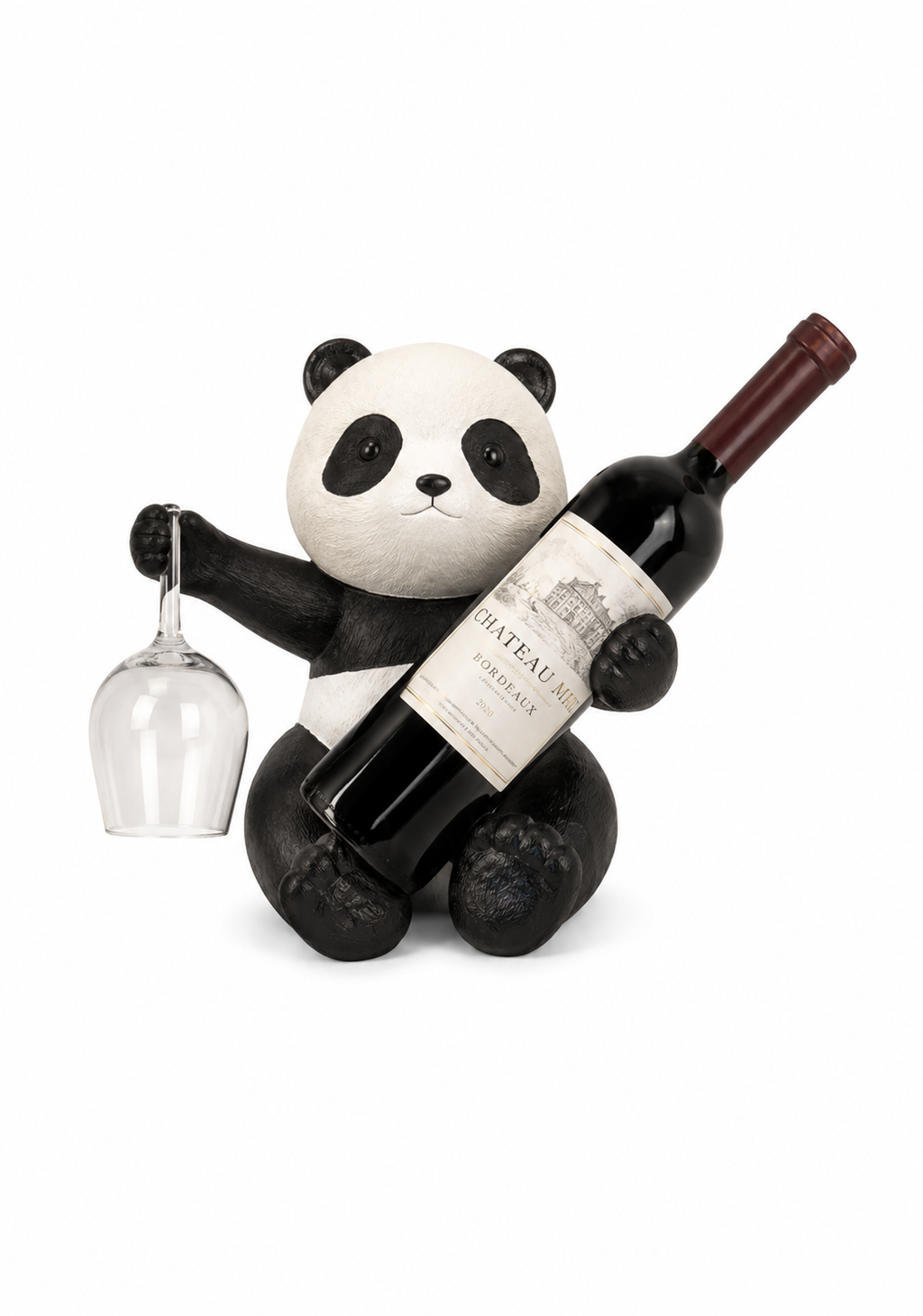 Panda Wine Display - Set of 2 Pieces