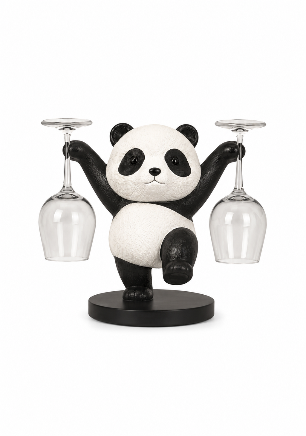 Panda Wine Display - Set of 2 Pieces