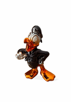 Metallic Duck Decorative Sculpture
