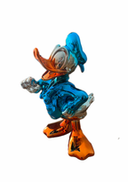 Metallic Duck Decorative Sculpture