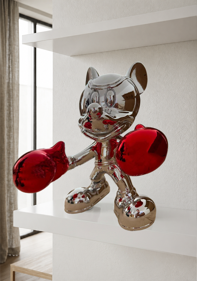 Pop Art Mouse Sculpture