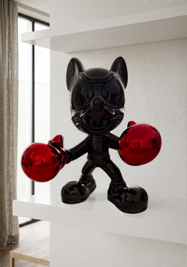 Pop Art Mouse Sculpture