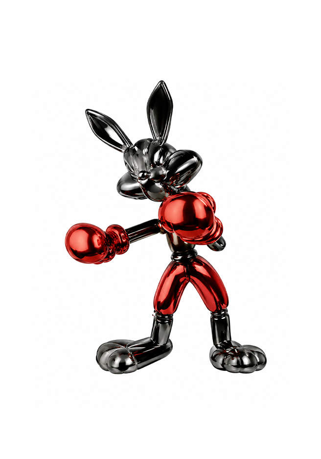 Champion Rabbit Sculpture
