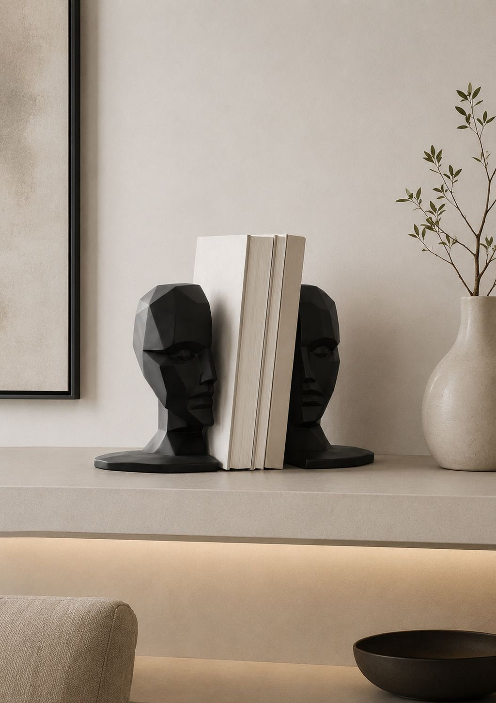 Modern Face Book Holder