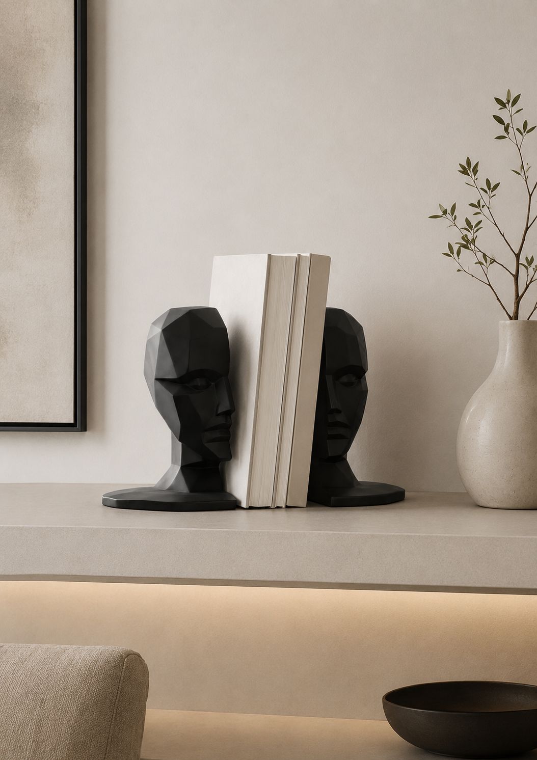 Modern Face Book Holder