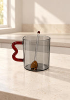 Wavy Love Glass Mug