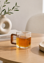 Cube Glass Mug