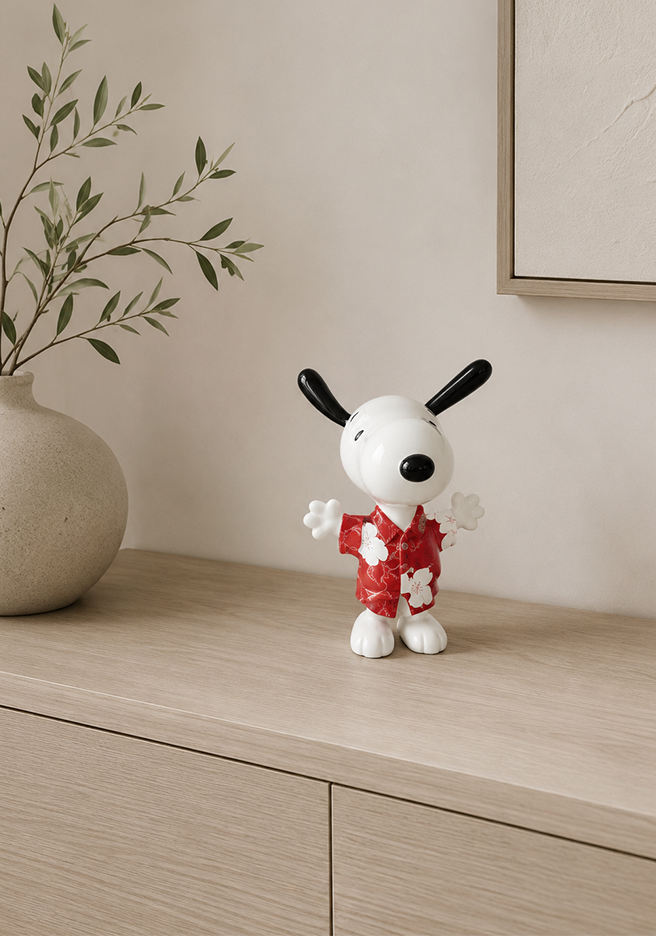 Snoopy in Bloom Figurine