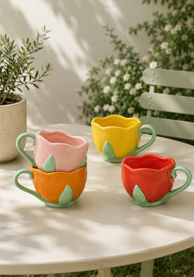 Bloom Tea Cup Collection