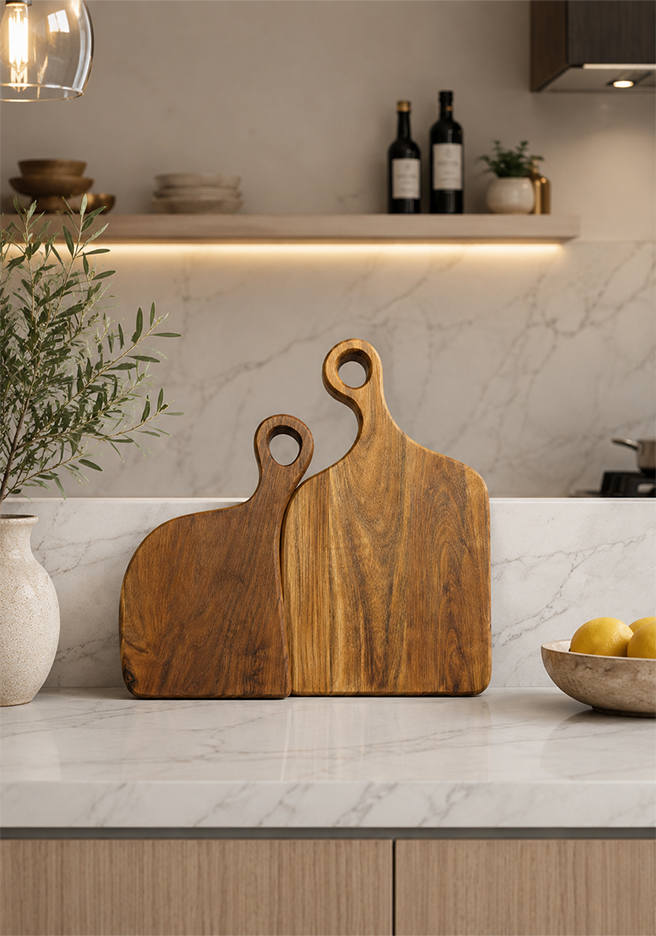 Acacia Serving Board Set (2 Pieces)