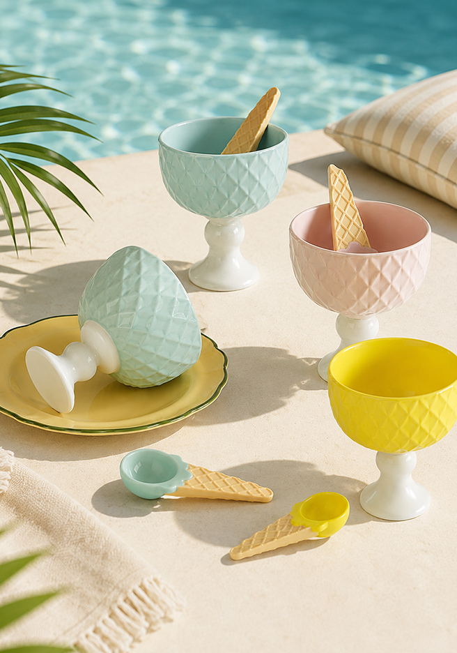 Pastel Sundae Cup Collection