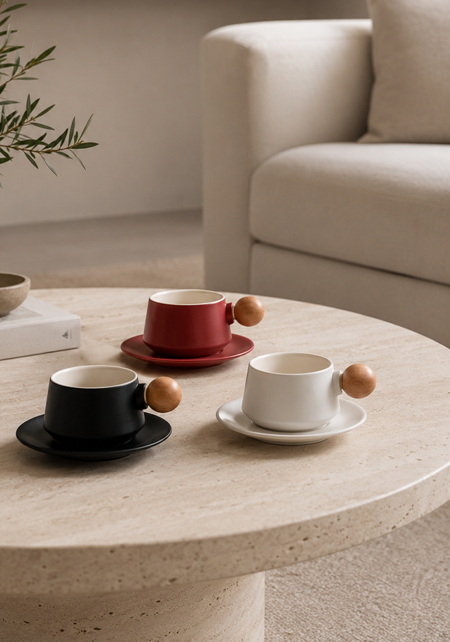 Nordic Cup & Saucer Set