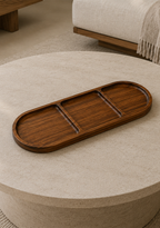 Oval Wooden Serving Platter