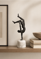 Modern Acrobat Sculpture