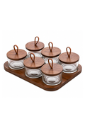 Glass Condiment Jar Collection