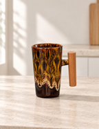 Elegant Wood Mug