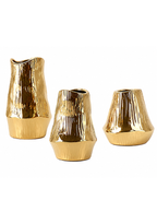 Lustre Gold Vase Collection