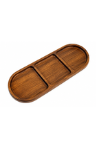 Oval Wooden Serving Platter