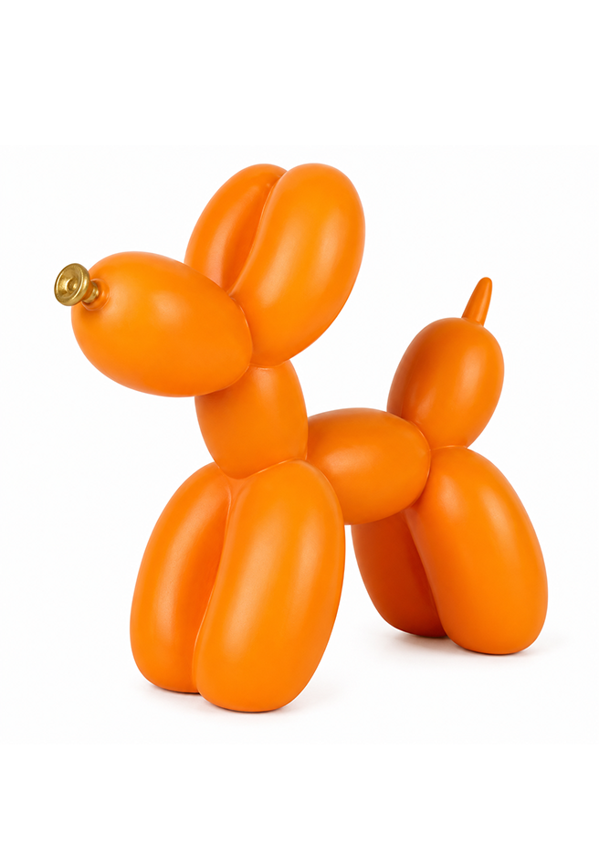 Pop Balloon Dog Sculpture