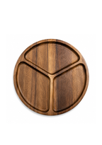 Round Divided Serving Tray