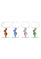 Twisted Stem Wine Glass Collection