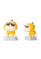 Cute Yellow Cartoon Character Decorative Figurine