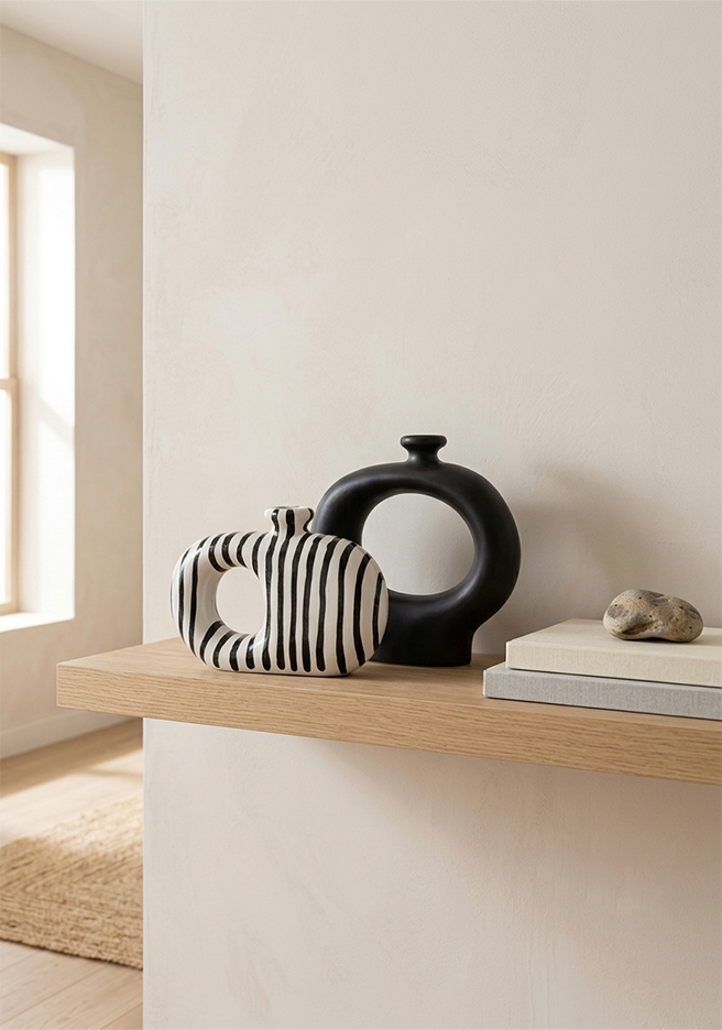 Modern Loop Vase Collection (Set of 2)
