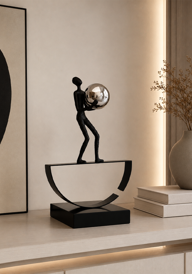Balance Figure Sculpture